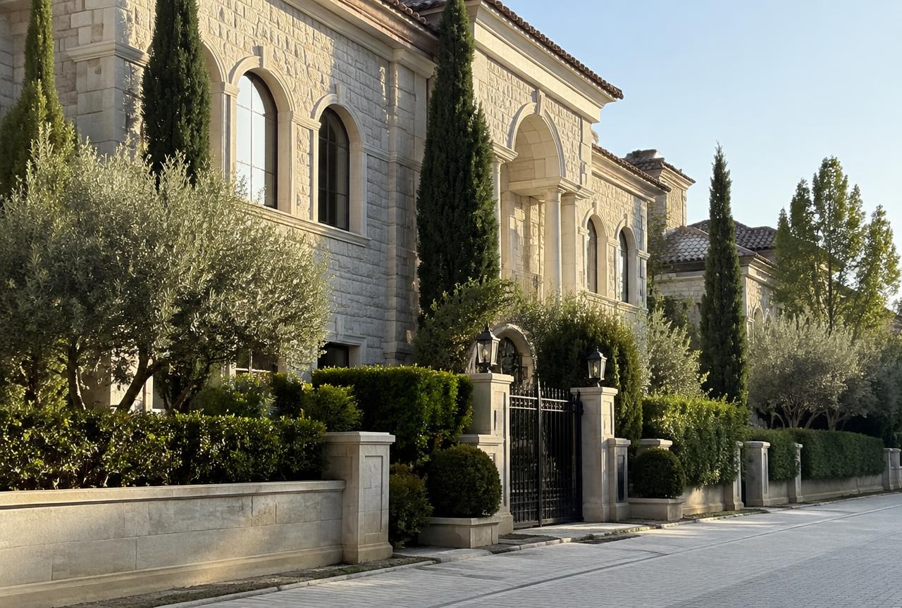 Lebanese palace Residence in Lebanese Village, Erbil