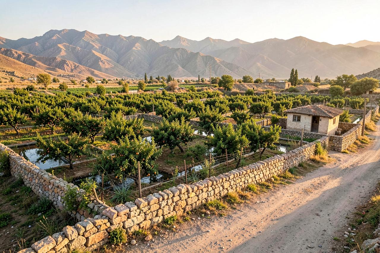 Harir Road Farmland Estate in Shaqlawa, Kurdistan