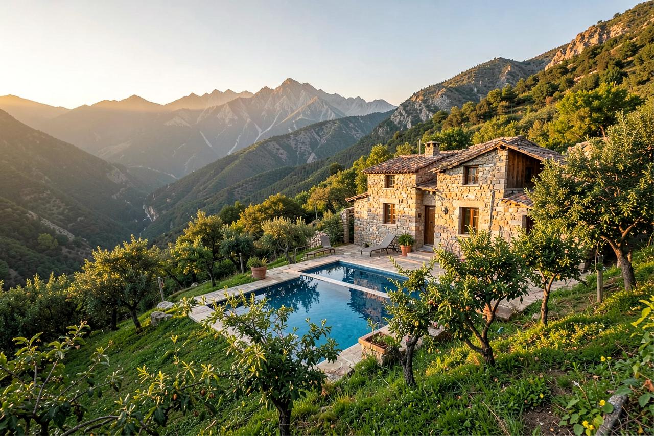Safeen Mountain View Farmhouse in Shaqlawa, Kurdistan