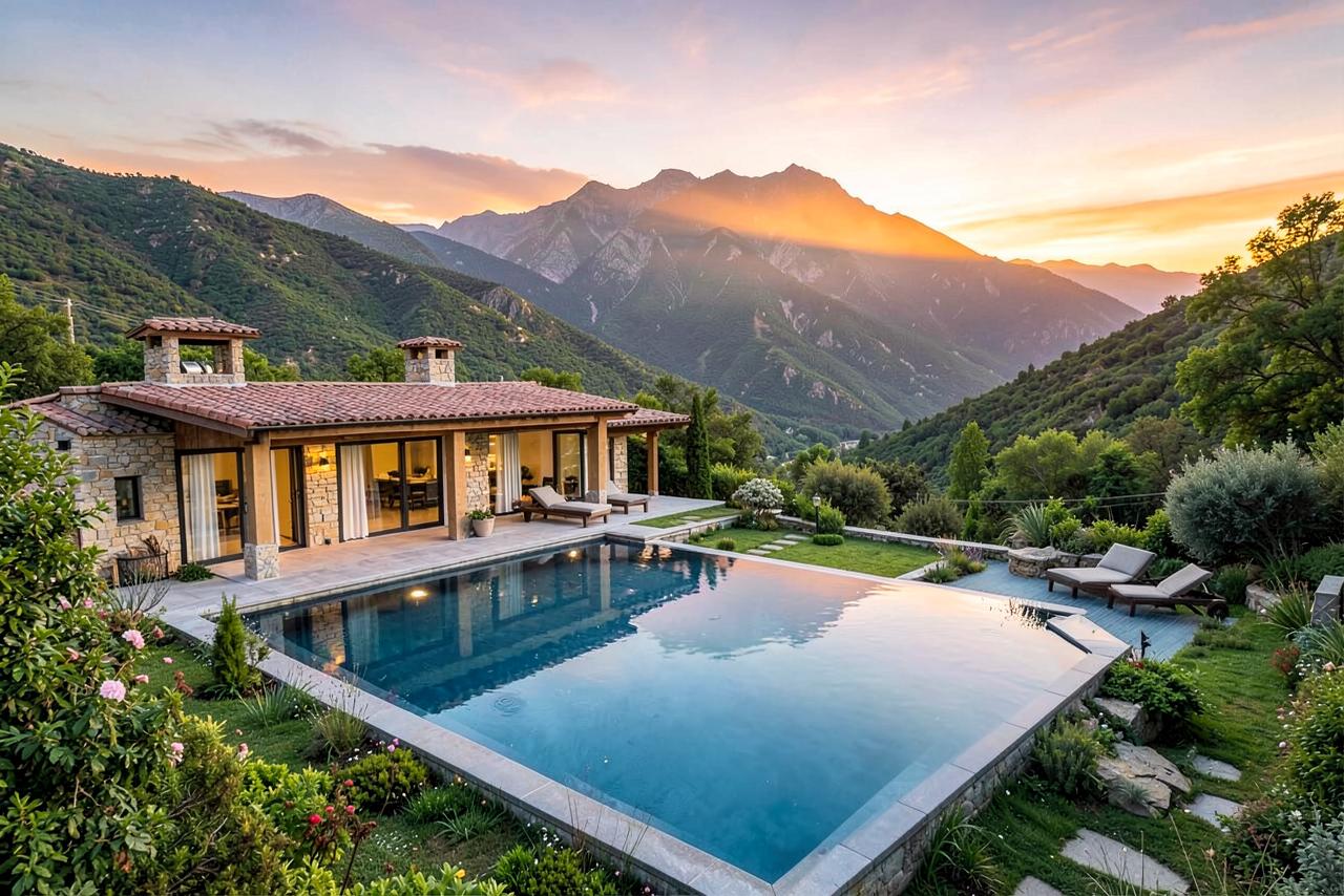 Rawanduz Valley Pool Farmhouse in Shaqlawa, Kurdistan